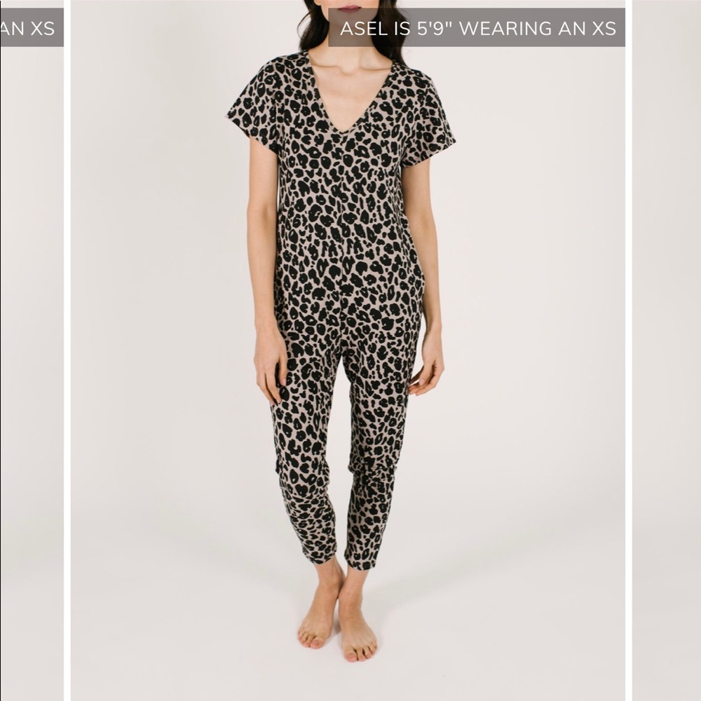 Smash & Tess Leopard Romper